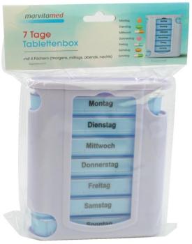 Tablettendispenser Pillen-/Tablettenbox 7 Tage